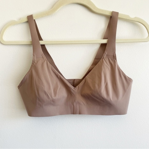 Lululemon Like Nothing Bra nude tan cream wireless t shirt soft bralette lounge - Picture 10 of 12